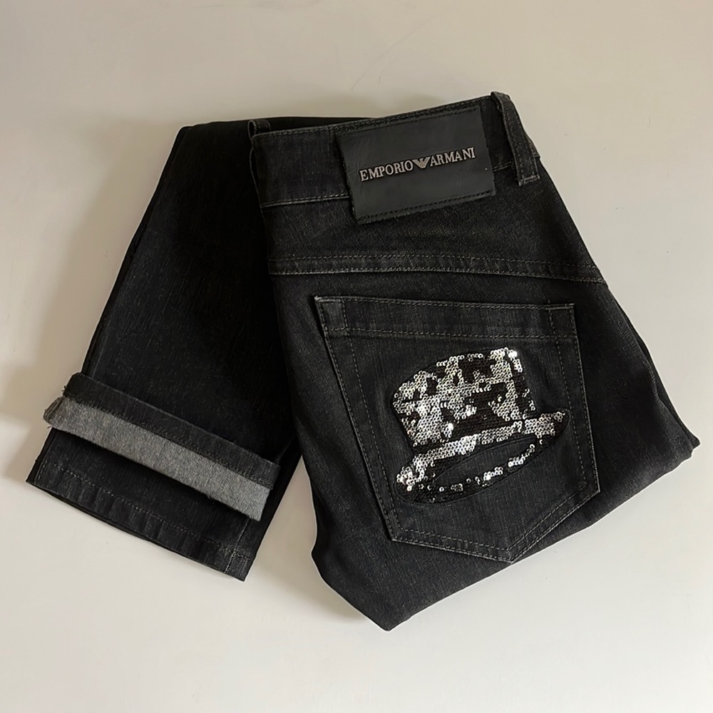 Emporio Armani Low Rise Petite Armani, Jeans Sequent Design Women’s Size 26